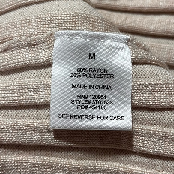 Pink Rose Button-up Cropped Sweater - Size Medium - Picture 11 of 12